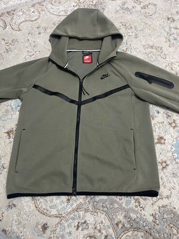 прокат мужских костюмов [возьми на прокат] бишкек фото: Мужской спортивный костюм, L, Nike, Новый, цвет - Зеленый — 2