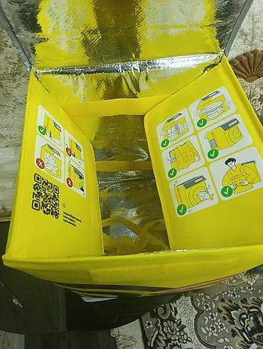 сумка яндекса: Рюкзак, Материал: Комбинированный материал, Унисекс, Новый — 6