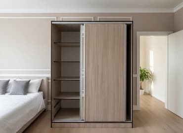 кухеный шкаф: Шкаф купе, Б/у, С зеркалом, ЛДСП — 3