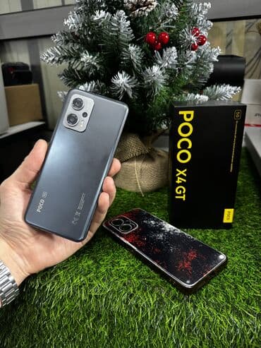 Poco X4 GT, Б/у, 256 ГБ, цвет - Серый, 1 SIM, 2 SIM