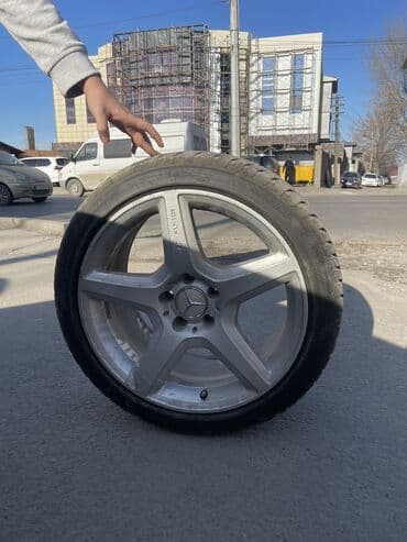 диски на мл: Литые Диски R 18 Mercedes-Benz, Комплект, отверстий - 5, Б/у — 3