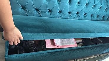 Ашкана үчүн жумшак бурчек, Башка материал, түсү - Жашыл — 3