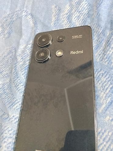 Техника жана электроника: Redmi, Redmi Note 13, Колдонулган, 256 ГБ, түсү - Кара, 2 SIM — 4