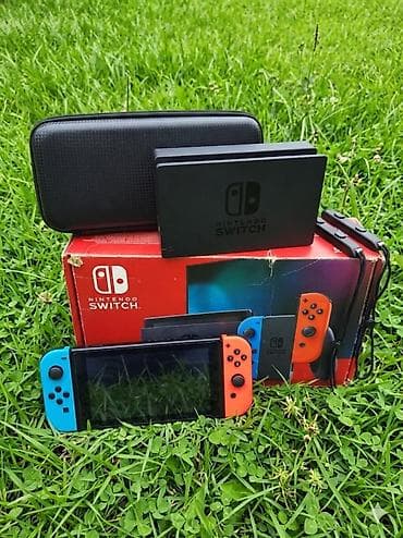 Чипованый Nintendo switch. Флешка 128гб. В отличном состоянии