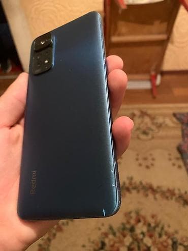mi 7: Redmi, Redmi Note 11S, Б/у, 128 ГБ, цвет - Синий, 2 SIM — 4