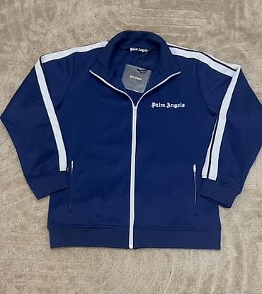 palace куртка: Трикотажная олимпийка Palm Angels - Модель: классическая track jacket — 1