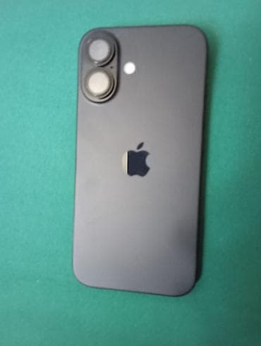 16 iphone: IPhone 16, Б/у, 128 ГБ, Черный — 1