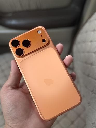 iphone хs: IPhone 17 Pro Max, Б/у, 1 ТБ, Оранжевый — 2