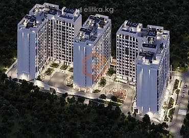 Новостройки от застройщика: 1-комнатная квартира, 52 м² в жилом комплексе Бай Таш премиум-класса ( — 2