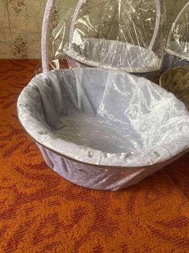 брендовые вещи оригинал: Корзина сатылат, той кудалыкка, отто сапаты жакшы. Продаю корзины для — 2