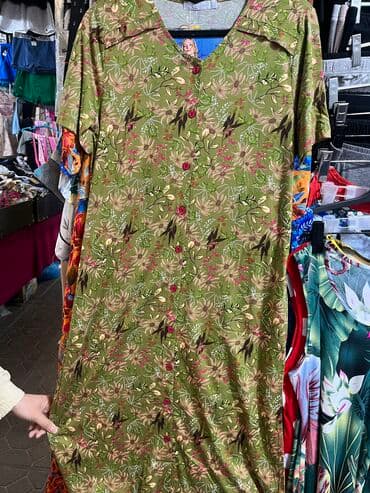 домашние халаты больших размеров: Халат, Хлопок, Турция, Все размеры — 19