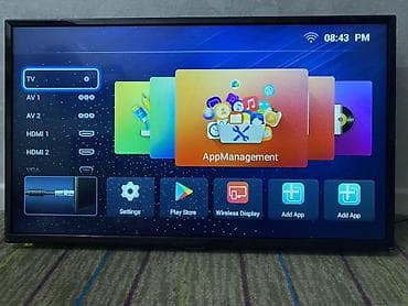 Смарт‑телевизор с Android‑интерфейсом и множеством входов. Основные