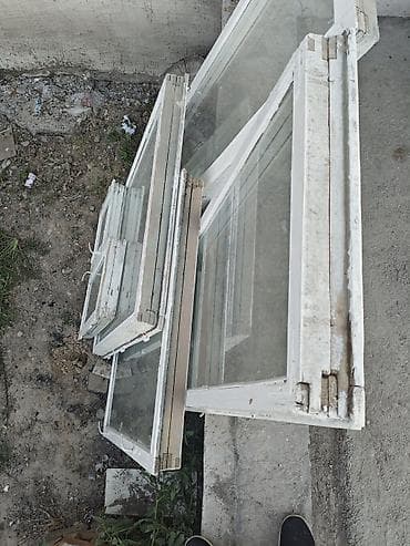 стекло бу: Готовое деревянное окно, Б/у, Без установки, Без рассрочки — 3