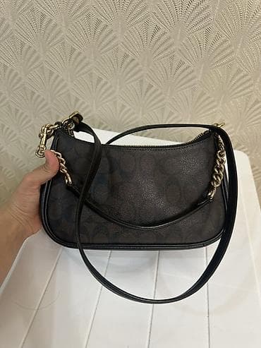 сумка новый: Классическая сумка, Coach, Материал: Комбинированный материал, Застежка на молнии, Женские — 1