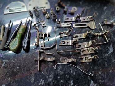 шиномонтажное оборудование для грузовых автомобилей бу: Набор шпулек и лапок для швейной машины. Цена за все что на фото — 4