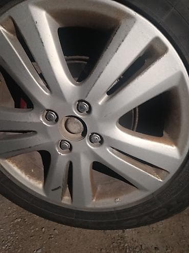 резина 15 с: Литые Диски R 16 Honda, Комплект, отверстий - 4, Б/у — 3