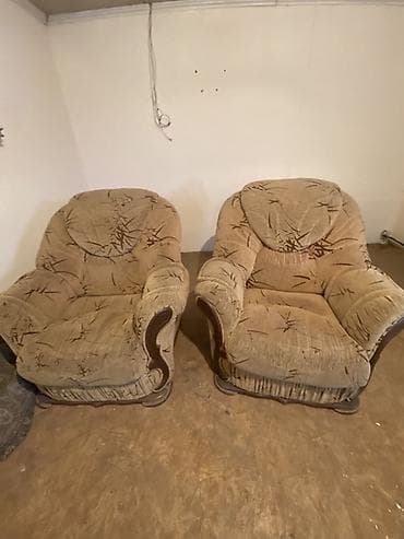 Отургучтар, табуреттер: Пара мягких кресел классического дизайна - Комплект из 2 кресел - — 1