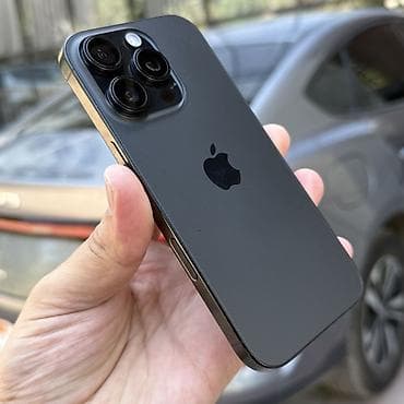redmo note 13 pro: IPhone 16 Pro, Б/у, 256 ГБ, Black Titanium, Защитное стекло, 88 % — 3