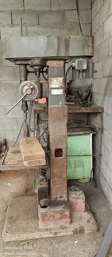 компрессоры для краски: Настольный/напольный вертикальный сверлильный станок с ременным — 5