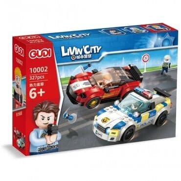 cherry blue: Лего Конструктор Городской полицейский: Преследование по горячим — 1