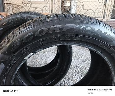 Шины 285 / 45 / R 19, Зима, Б/у, Пара, Внедорожные (АТ/МТ), Pirelli — 3