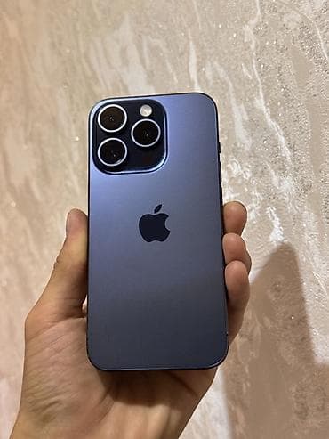IPhone 15 Pro, Б/у, 128 ГБ, Blue Titanium