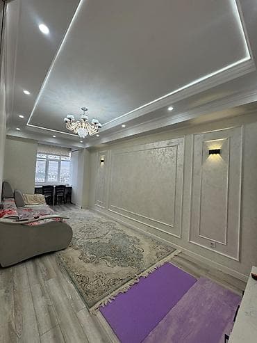 Квартиры: 2 комнаты, 63 м², Элитка, Джал мкр (в т.ч. Верхний, Нижний, Средний) Элитка, 10 этаж, Евроремонт — 1