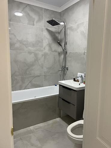 квартира под псо бишкек: 48 м², Без мебели — 6
