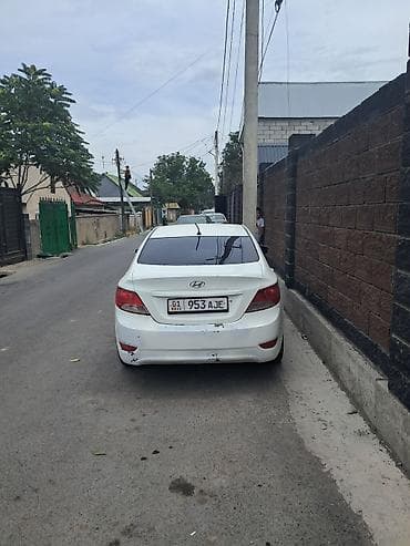 2011: Hyundai Solaris: 2011 г., 1.6 л, Автомат, Бензин, Седан — 2