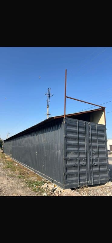 контенер дом: Продаю! 2 Контейнера большие 60-тки Один утепленный Второй не — 4