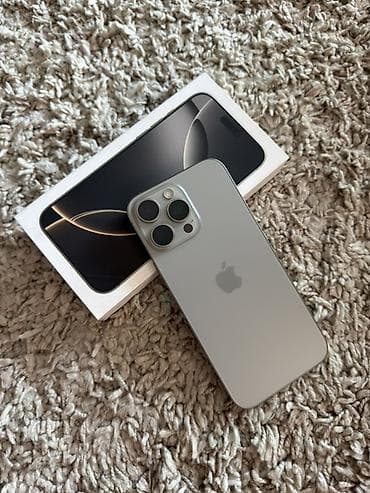 google pixel 9a: IPhone 16 Pro Max, Б/у, 256 ГБ, Natural Titanium, Коробка, 93 % — 3