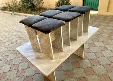 кухонные столы и стулья бишкек: Кухонный стол и стул, Новый, Самовывоз, Бесплатная доставка, Платная доставка — 8