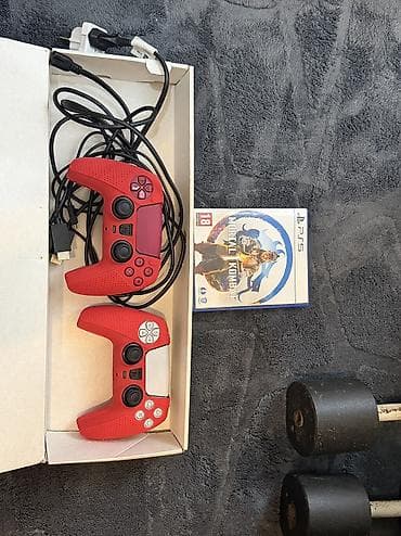 ps5 на прокат: Продаю PlayStation 5 1ТБ с дисководом 2 геймпада в комплекте красный — 2