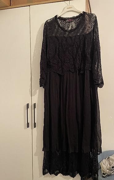 Вечернее платье, Длинная модель, С рукавами, 2XL