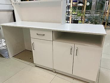 Бычуучу столдор: Продается Стол рабочий функциональный рабочий стол в белом цвете — 4