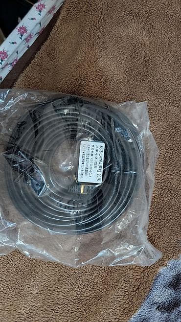 кабель display port: Плоский сетевой кабель Ethernet CAT6A, длина 20 м. Абсолютно новый — 2