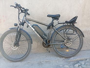 борт тандем: Электровелосипед, Б/у — 2