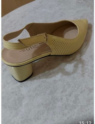 обувь ручной работы бишкек: Новые туфли-босоножки, натуральная кожа, Турция размер 39, цена 6500 — 2