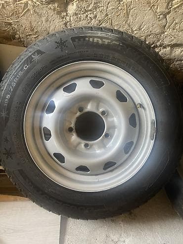 м рул: Дөңгөлөктөр монтажда 195 / 75 / R 16, Winter stud, Колдонулган, Жеңил унаалар, Темир, тешиктери - 5 — 3