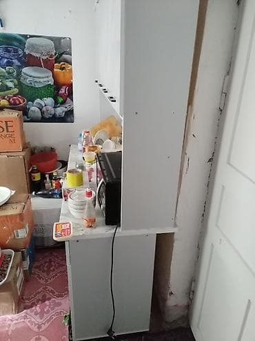 Кухонные гарнитуры: Кухонный гарнитур с фасадами под светлый мрамор - Комплектация — 2