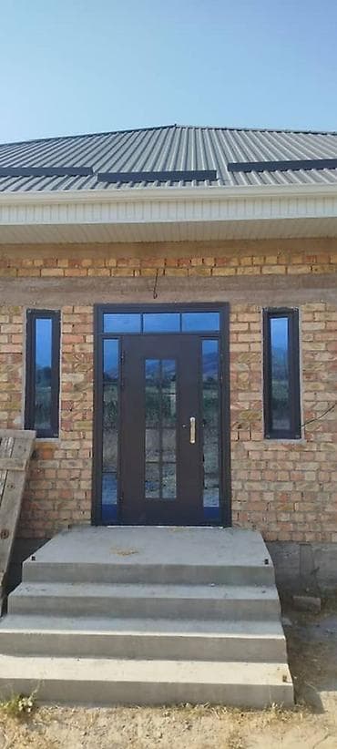 вазы из цветного стекла: Двери для домов и квартир, Металлическая, Одностворчатая, Со стеклом, цвет - Серый — 3