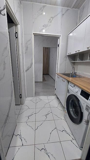 аренда квартир в аламедин 1: 50 м², 1 бөлмө, Жылытылган, Евроремонт, Забор, тосулган — 3