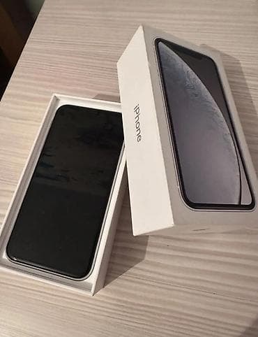 купить бу айфон 10 xs: IPhone Xr, Б/у, 64 ГБ, Черный, Коробка, 75 % — 1
