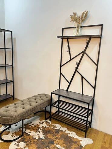 мебель в прихожую: Гарнитур для прихожей, Новый, Вешалка, Платная доставка, цвет - Черный — 2