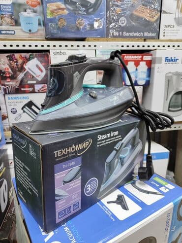 терморегулятор для промышленного утюга: Утюг Простой, Керамический, Регулировка подачи пара, Система защиты от накипи — 2