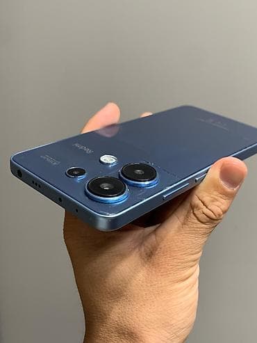 note 21 ultra: Redmi, Redmi Note 13, Б/у, 128 ГБ, цвет - Голубой, 2 SIM — 2