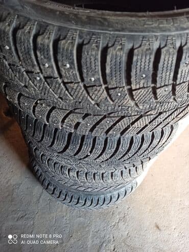 новые шины: Резина в отличном состоянии, остаток протектора 95%, без шишек — 6