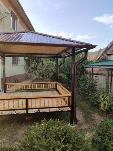 диван из палета: Тапчан 3 x 3 x 2 м, Металл — 18