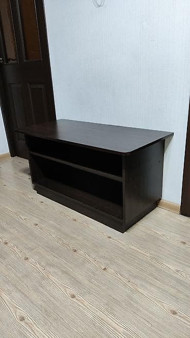 table study: Тумба и подставка для телевизора, Б/у, Напольная, ЛДСП, Самовывоз, цвет - Коричневый — 6