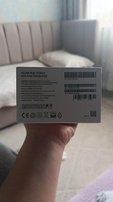 редми а3 чехол: Redmi, Redmi Note 15, цвет - Черный — 5